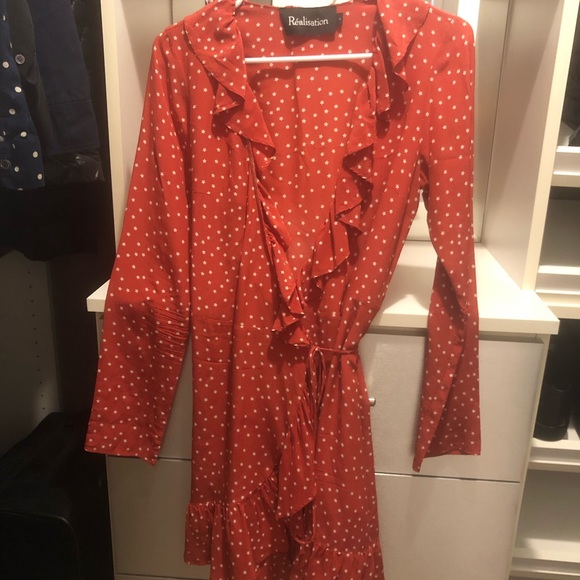 Realisation Par The Alexandra Red Star Dress - Picture 4 of 6